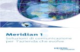 Meridian 1 Brochure ITALIAN - FPAarchive.forumpa.it/archivio/1000/1500/1500/1509/MERIDIAN...Meridian 1 rappresenta oggi il sistema di comunicazione aziendale leader del mercato, disponendo