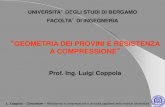Lezione 14 - geometria dei provini e resistenza a compressione 15... · L. Coppola –Concretum –Resistenza a compressione e porosità capillare della matrice cementizia D max e