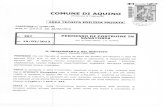  · COMUNE DI AQUINO (Provincia di Frosinone) AREA TECNICA EDILIZIA PRIVATA POSIZIONE nO 11401/04 Prot. no .23.S2.. del 26/02/2013 307 PERMESSO DI COSTRUIRE IN