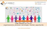 CRM TRENDS IN ITALIA: organizzazione, processi, tecnologie ... Osservatorio CRM & SOCIAL CRM 2017 La