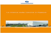 La ricerca sulla fusione a Padova - Consorzio RFX · 2015-11-02 · alimentazioni, dell’analisi e progettazione termomeccanica e strut-turale, dei sistemi di controllo in tempo