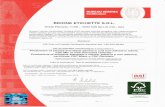 Bidone Etichette s.r.l. · 2019-03-13 · FSC Chain of Custody Certification standard, Ref.: FSC-STD-40-004 For its activities concerning/per le attività relative a: Production of
