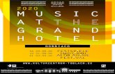 2020 MUSIC AT THE GRAND HOTEL - kulturzentrum- Sono i piccoli Mozart del nostro tempo e provengono dalle