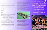 CHITARRA CLASSICA FLAUTO TRAVERSO MASTERCLASS€¦ · Nel 2008 ha inciso un CD “Sulle Note del Passato” con il chitarrista M. Costantini, con un ricchissimo repertorio di brani