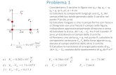 Problema 1 = 4 y a2 P d V V V e F N F N 3 Ex Ey ) 1.71 10 ) 2.62 … · 2019-07-22 · Problema 1 Consideriamo 3 cariche in figura con q 1 = 4q, q 2 = -q, q 3 = q, q=1 mC; a = 4 cm