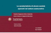 Le caratteristiche di alcune società operanti nel settore ...catalano/EOA/Pres Studenti Assicurazioni.pdf · Il Gruppo Unipol è il secondo gruppo assicurativo nel mercato italiano,