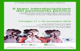 Il team interdisciplinare del pavimento pelvicoTreviglio 17 > 18 novembre 2016 Il team interdisciplinare del pavimento pelvico incontinenza urinaria maschile e femminile, il dolore