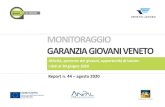 Report Garanzia Giovani Veneto · Commento ai dati Al 30 giugno 2020 le adesioni a Garanzia Giovani Veneto hanno raggiunto complessivamente quota 157.189, di cui circa 2.750 presentate