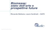 Biomasse: stato dell’arte e prospettive future€¦ · Biomasse e biogas derivanti da prodotti agricoli, di allevamento e forestali, ottenuti nell’ambito di intese di filiera,