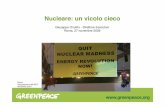 Giuseppe Onufrio - Direttore Esecutivo Roma, 27 novembre 2009 · del nucleare •In termini di energia primaria totale, la quota coperta da nucleare è valutata nel 5,9% contro il