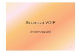 Sicurezza VOIP - WebProg.Net · Microsoft PowerPoint - Sicurezza_VOIP.ppt Author (sweetH0M\200) Created Date: 3/9/2007 12:00:00 AM ...