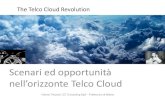 nell’orizzonte Telco Cloud · per-use: servizi di email e di collaboration, servizi di backup e storage, server virtuali, siti Web, servizi di sicurezza, … Gli operatori di telecomunicazioni