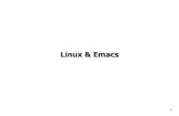 Linux & Emacs - UniPDaceccato/Intro_2011_2012/Lezione_Linux... · Organizzazione ad albero I dischi fissi sono divisi in partizioni. Ogni partizione e' organizzata gerarchicamente