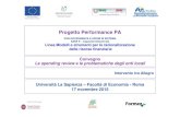 Progetto Performance PA · 2015. 11. 19. · –3,6 mld € nel 2015; 8,3 mld nel 2016; 11,3 dal 2017 • Yoram Gutgeld (e Roberto Perotti) – Obiettivo 10 mld € nel 2016 (per