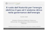 151111 Il ruolo dellAEEGSI nella governance del energia Cors · Il D.L. 333/1992 (“Misure urgenti per il risanamento della finanza pubblica”) dispone la privatizzazione formale