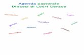 Agenda pastorale Diocesi di Locri Gerace · S. ILARIO 1 4 M a r t e d ... S. VINCENZO MARTIRE 2 3 G i o v e d ... IV DOMENICA T.O. PRESENTAZIONE DEL SIGNORE AL TEMPIO Candelora 24ª
