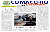 COMACCHIO AGOSTO 2014 Comune di Comacchio ­ Comacchio 2014.p · PDF file Il Sindaco Marco Fabbri COMACCHIO AGOSTO 2014 Comune di Comacchio ­ Comacchio P.zza Folegatti, 15 Codice