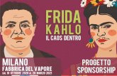 MOSTRA · 02 Frida Kahlo rappresenta il simbolo dell’avanguardia artistica e culturale messicana con la geniale sensibilità, la forza trasgressiva e i pensieri profondi di una