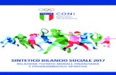SINTETICO BILANCIO SOCIALE 2017 - CONIvalledaosta.coni.it/images/valledaosta/Coni_VDA/2018_Varie/vers_3.… · 1.3 Aosta: città europea dello sport 10 1.4 Registro CONI 11 2. IL