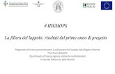 # HIGHOPS La filiera del luppolo: risultati del primo anno ... · La filiera del luppolo: risultati del primo anno di progetto Programma di ricerca per promuovere la coltivazione
