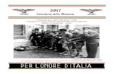 2017fncrsi.altervista.org/Calendario_Memoria_2017.pdf · 2017 Calendario della Memoria. Piacenza, 28 aprile del 1945. Un gruppo di partigiani attorno al cadavere di un fascista fucilato