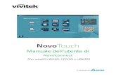 NovoConnect - Vivitek · 1. Guida introduttiva 1.1 Introduzione NovoConnect è l'applicazione che gira sui dispositivi NovoTouch con Android OPS installato. Consente di presentare