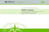 APA Style - Università degli studi di Maceratabiblioteche.unimc.it/.../tutorial/Le-guide-di-Bibliorienta-APA-Style.pdf · L’APA Style è lo stile citazionale utilizzato in questo