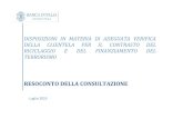 RESOCONTO DELLA CONSULTAZIONE - Banca D'Italia€¦ · articolo 2 del decreto legislativo 27 gennaio 2010, n. 11); b) le attività accessorie ai servizi di pagamento che gli istituti