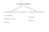 COMBUSTIBILI · I combustibili gassosi fossili sono essenzialmente costituiti da idrocarburi paraffinici da 1 (metano) fino a 4 atomi di carbonio (butano). Gas naturale: metano (CH