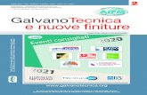 ANNO XXX - LXXI - MARZO - APRILE - 2020 - ISSN 1121-855X ...lnx.galvanotecnica.org/sites/default/files... · PERIODICO - ORGANO UFFICIALE DI A.I.F.M. ASSOCIAZIONE ITALIANA FINITURE