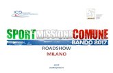 ics COMPLETA sport missione comune 20170719 Bando... · 2020. 3. 16. · L’Italia%targata%ICS:" 19regioni% " 15,8$progetti$per$regione PROGETTO’SPORT&MISSIONE&COMUNE 301&DOMANDE&ACCOLTE