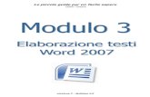 Guida Mod 3 2007 - ASP Basilicata Mod 3 2007.pdf · 3.1.1.4. Salvare un documento in un altro formato, quale: file di testo, RTF, modello, formato specifico del tipo di software o
