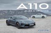 A110 - alpinecars.com€¦ · ALPI_1803222_BROCHURE_refonte_V4 A5 MAQ TG Seducente, leggera e solare, l’Alpine A110 resta fedele allo spirito della famosa berlinette.
