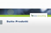 BiossConsulting - Suite Prodottibiossconsulting.com/includes/docs/BiossConsulting_Suite.pdf · • BiossConsultingsi occupa di sviluppo e integrazione di sistemiCRM,Operations e Rete