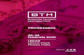PROGRAMMA - Confcommercio Lecce · dei servizi, business, cultura, benessere e valorizzazione del territorio. BTM, nel tempo, è diventato un evento internazionale con un marchio