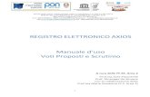 REGISTRO ELETTRONICO AXIOS Manuale d uso Voti Proposti e ... REGISTRO ELETTRONICO AXIOS Manuale dâ€™uso