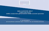 RELAZIONE 2017€¦ · board’s effectiveness and performance, considering, among other tasks, the adoption of strategic plans and board’s oversight on company’s management and