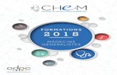 FORMATIONS 2018claimdesign.com/wordpress/wp-content/uploads/2017/... · Endocrinologie Gynécologie Hématologie Hépato-Gastroentérologie Imagerie médicale Infectiologie Ophtalmologie