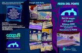 FESTA DEL PONTE - Città di Firenze · 2019. 5. 24. · FESTA DEL PONTE Dal 24 maggio al 2 giugno Edizione 2019 della Festa del nostro rione organizzata da Associazione IL PONTE I