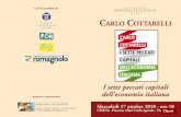 Associazione Benigno Zaccagnini - Cesena - Promuoviamo … · 2018. 10. 13. · I sette peccati capitali dell'economia italiana Mercoledì 17 ottobre 2018 - ore 18 CESENA - PiazzettaAffari