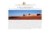 CINA DESERTI - Antichi siti tra i deserti, 14 gg · 2020. 1. 22. · CINA DESERTI Antichi siti tra i deserti Attraverso il Gansu e la sconosciuta regione desertica della Mongolia