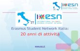 Erasmus Student Network Italia - Unimololdweb.unimol.it/unimolise/allegati/54078/ESN_Italia[1].pdf · Attraverso l’organizzazione di vari eventi a livello locale, nazionale ed internazionale,