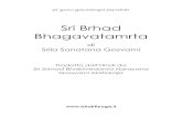 Sri Brhad Bhagavatamrta - Bhakti Yoga.itbhaktiyoga.it/books/Brhad-bhagavatamrta.pdf · 19. Sri Jaimini disse: Maharaja Pariksit, che era molto affezionato a sua madre, e per essere