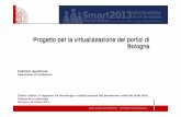 Progetto per la virtualizzazione dei portici di Bologna · 2013. 10. 31. · DCH e-Infrastructure e per le istituzioni culturali che forniranno i loro dati alle DCH e-Infrastructure;
