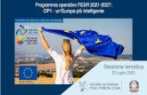 Programma operativo FESR 2021-2027: OP1 - un Europa più ... · Il contesto di riferimento (2/2) 5 La diagnosi del contesto socio-economico regionale| Dal 2013 in poi - il post-crisi