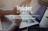 Più di 25,000 aziende ci hanno già scelto! · 2017. 11. 16. · in Direct Mobile Marketing e Lead Generation che offre ... Mobile Marketing, con l’obiettivodi incrementare la