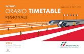 Liguria - Trenitalia · 2020. 8. 3. · ORARIO TIMETABLE REGIONALE IN TRENO Liguria Aggiornato a l 31.07.20 2020 14 Giugno - 12 Dicembre 14 th June - 12 th December