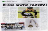 Amstel Gold Race Aprile 2015files.spazioweb.it/39/80/39806570-c222-487f-a99a-00ad8ee97420.pdf · CT Dicembre 2015 Parti e racconta I Malpensa Bike, dopo Fiandre, Roubaix e Liegi,