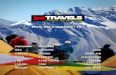 TRAVELS · toUR ski toUR nepal Russia tibet armenia Canada Cile Kathmandu, Pokhara, Chitwan ... ladakh tibet Pakistan Mustang Laghi di Gokyo Everest (campo base) Annapurna (campo