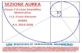 Presentazione standard di PowerPoint · La spirale meravigliosa. 8 Prof. Maurizio Rocci Evoluzione rettangolo nello spazio Se si prendono tre rettangoli aurei uguali (giacenti su